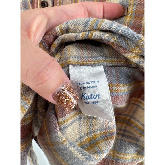 Katin Multicolor Plaid Casual Button Down Shirt - Picture 4 of 5